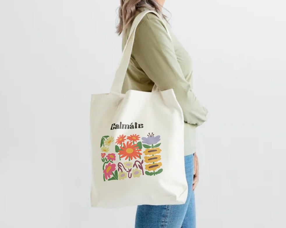 Calmate Tote Bag
