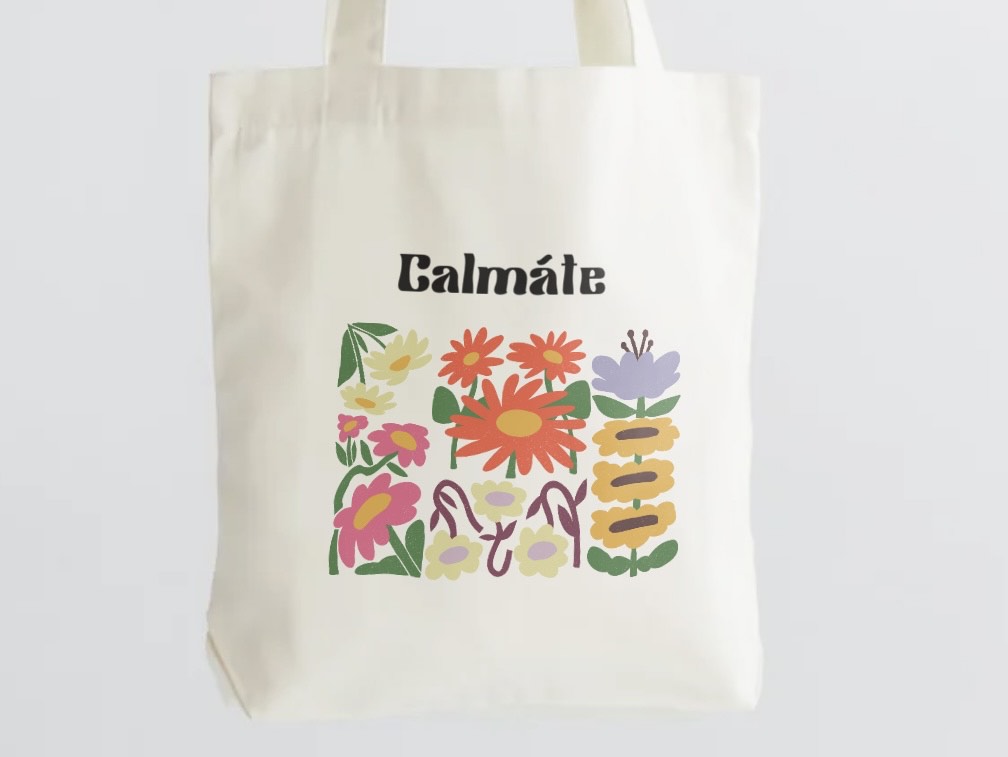 Calmate Tote Bag