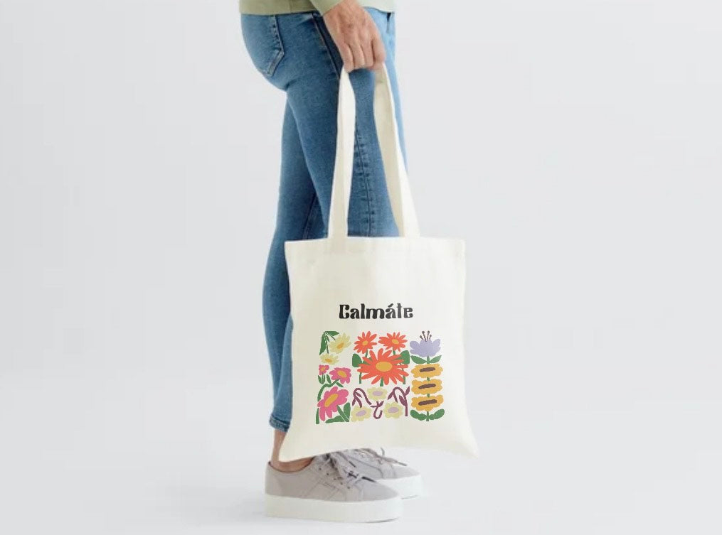 Calmate Tote Bag